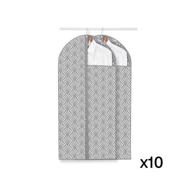 CaliCosy Set van 20 hoezen voor kleding h120 cm met waaierprint 2931750 large