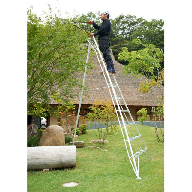 Niwaki Driepoot tuinladder 300 cm snoeiladder tripod ladder plukladder nw03000 3049056 large