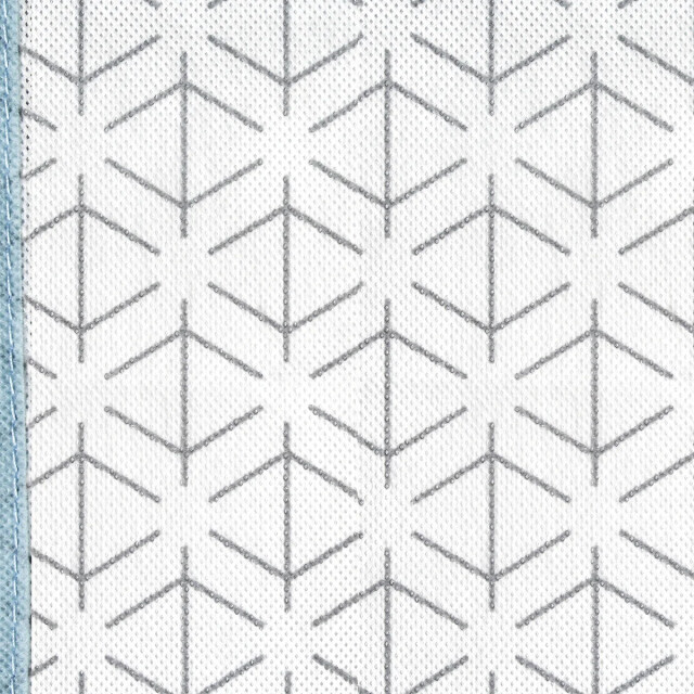 CaliCosy Onze set van 2 witte en blauwe kledinghoezen h90 cm 2931686 large