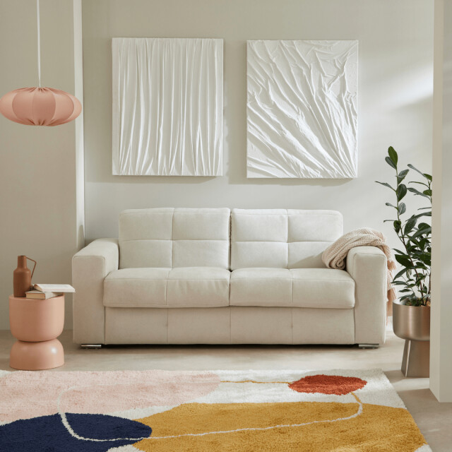 CaliCosy 3-zits slaapbank met express-opening in stof l207 cm chester 3038072 large