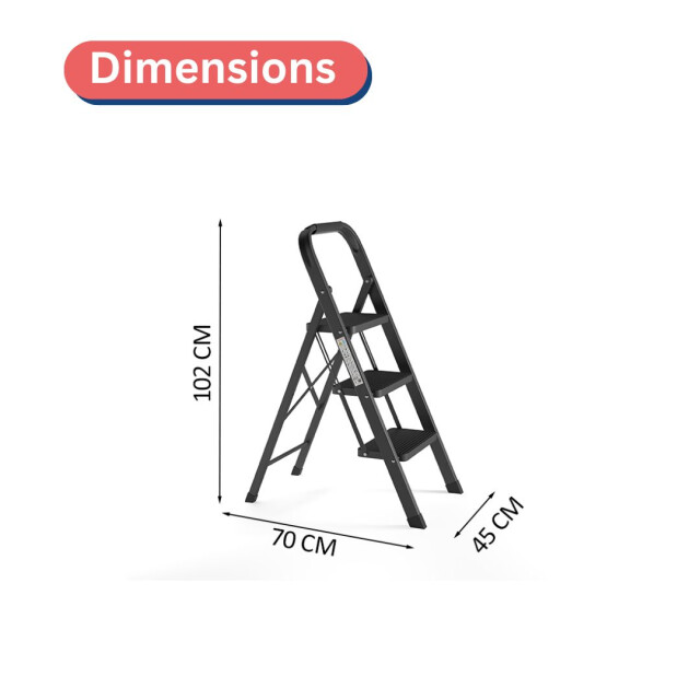 RMBO ® keukentrap 3 treden 3188048 large