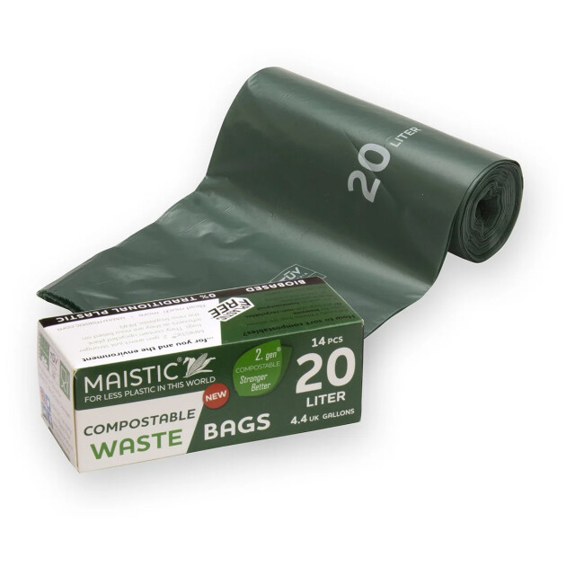 CaliCosy Composteerbare afvalzak 0% plastic en 0 ggo 2936534 large