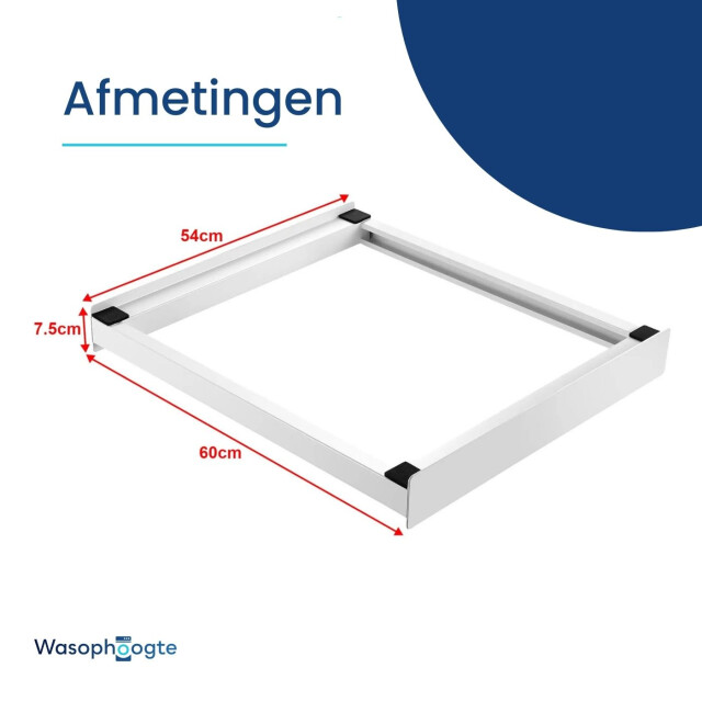 Wasophoogte ® tussenstuk wasmachine & droger 3188036 large