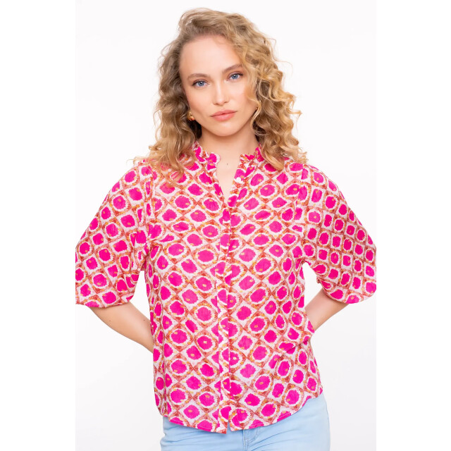 Geisha 53459-20 blouse fuchsia 53459-20 Blouse fuchsia large