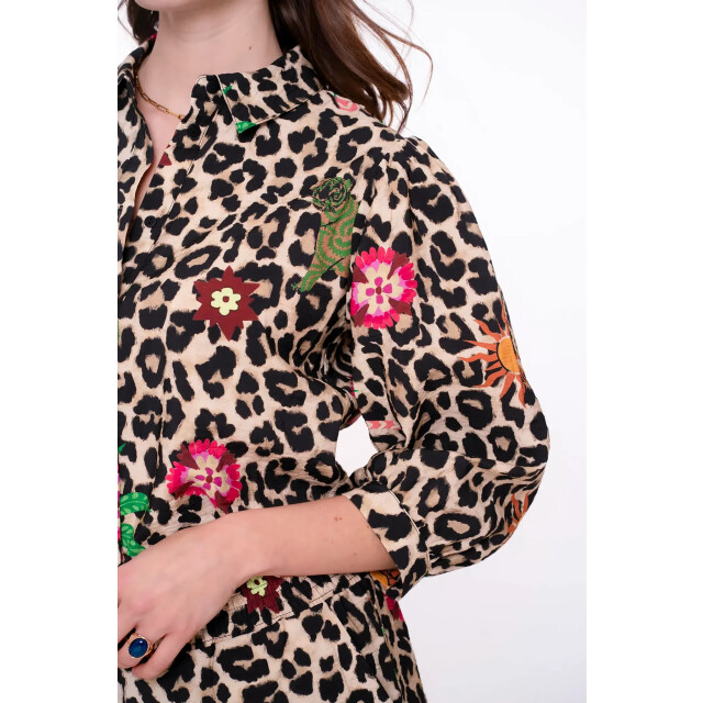 Geisha 53491-20 blouse panter 53491-20  Blouse panter large