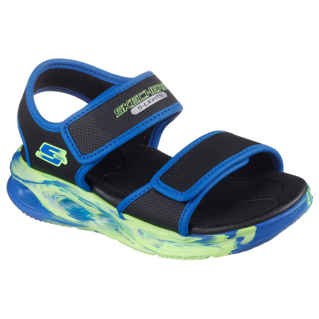 Skechers 407032L/BKBL Sandalen Zwart 407032L/BKBL large