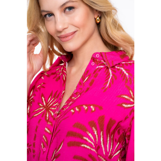 Geisha 53488-20 blouse palmprint 53488-20  Blouse palmprint large