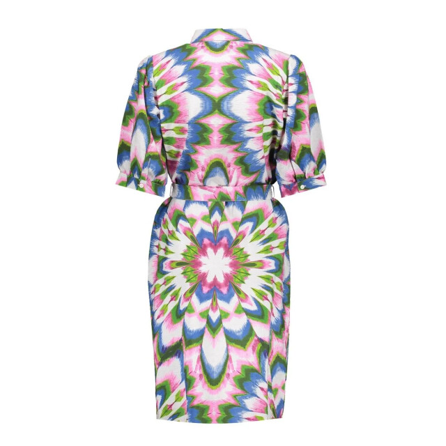 Geisha 57342-20 718 dress ecru/lilac/blue 57342-20 718 large