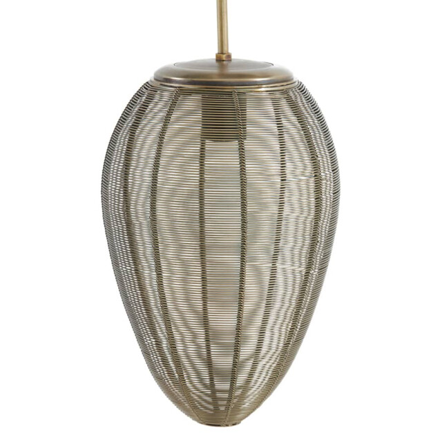 Light & Living Hanglamp antiek-matzwart yaelle 3l Ø 20 x 33cm 2969818 large