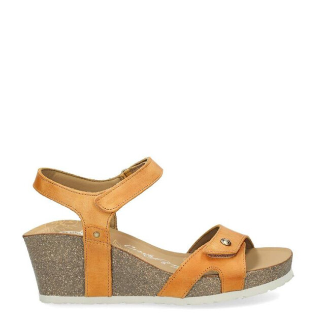 Panama Jack Julia Basics Sandalen Geel Julia Basics large