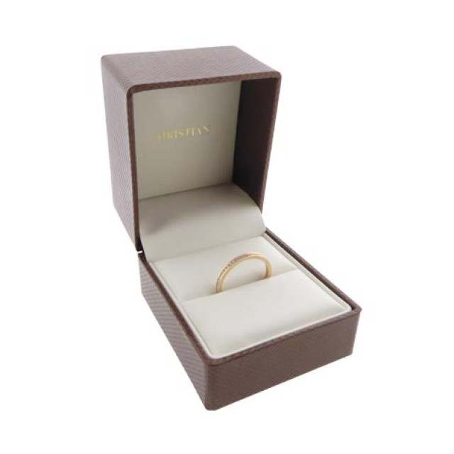 Christian 14 karaat rosé gouden ring met zirkonia 232R813-9813JC large