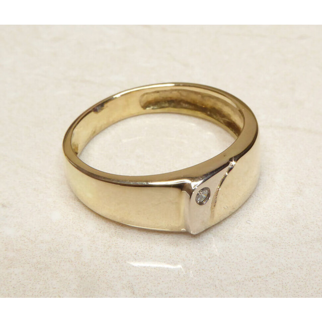 Christian Diamanten cachet ring 1C43E56-0063JC large