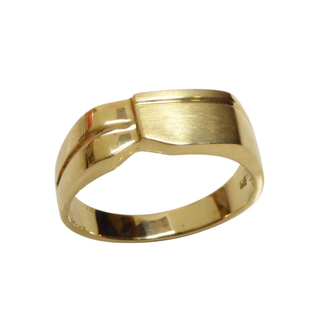 Christian Gouden cachet ring 341112-93SA38JC large