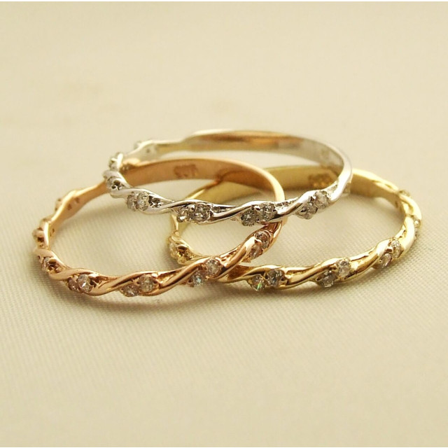 Christian Gouden ringen set met zirkonia 3E3834-2897JC large