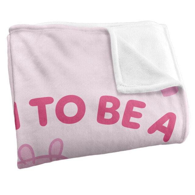 Peppa Pig Binnenkort mama varken deken UTTV15190_white large