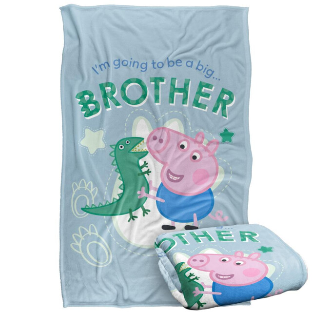 Peppa Pig Grote broer deken UTTV15197_white large