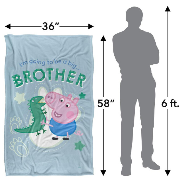 Peppa Pig Grote broer deken UTTV15197_white large