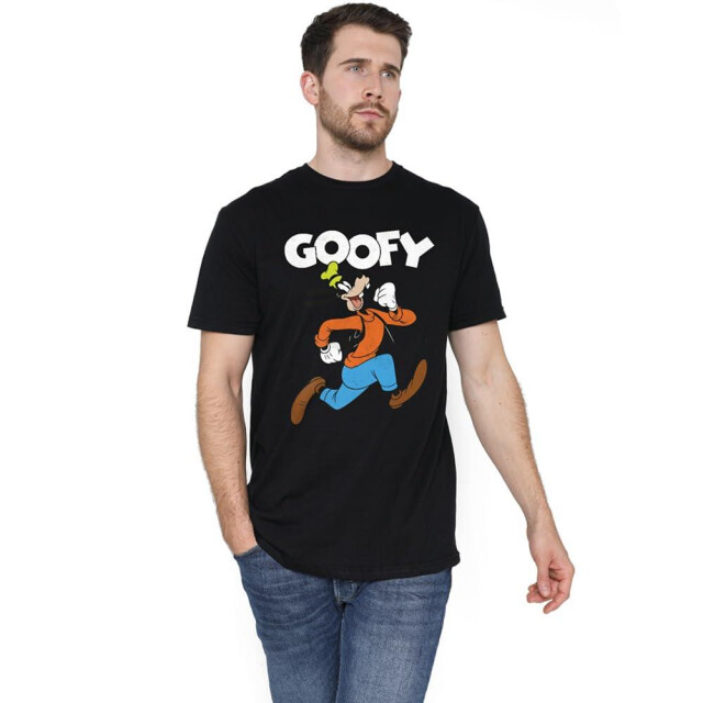 Disney Heren mickey & friends hey there goofy t-shirt UTTV5253_black large
