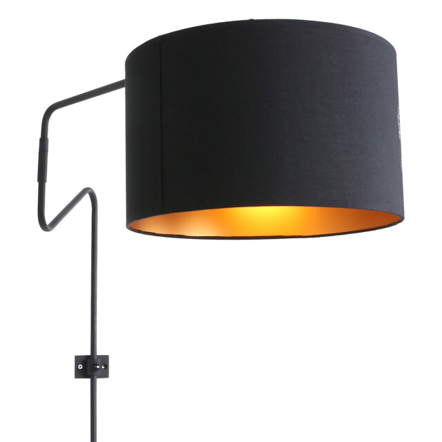 Bright Home Moderne wandlamp aria zwart 2990627 large