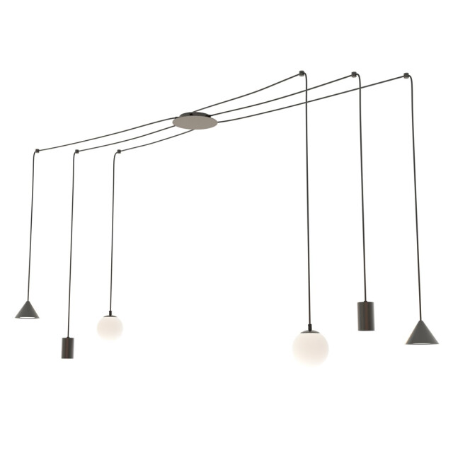 Bright Home Moderne hanglamp monti 6-lichts 2988628 large
