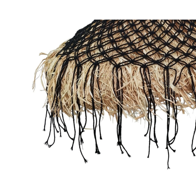 Furnilux Furni-sisal – handgemaakte raffia hanglamp Ø50 cm boho natuurlijke verlichting 3193851 large