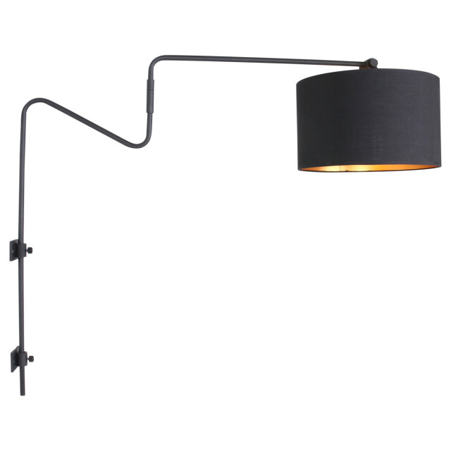 Bright Home Moderne wandlamp aria zwart 2990627 large