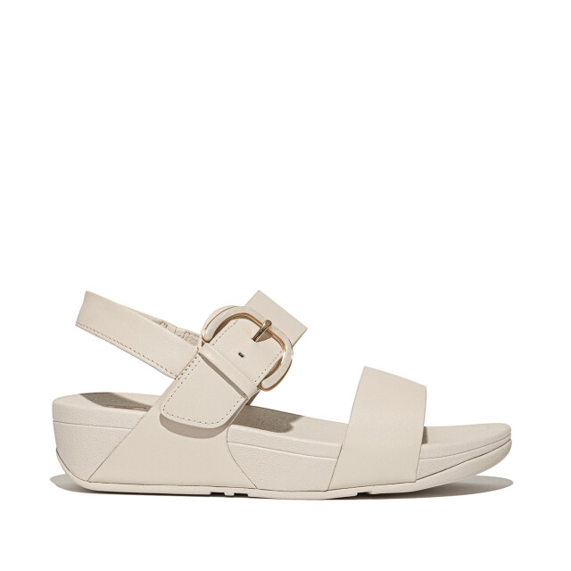FitFlop Lulu resin-buckle leather back-strap sandals JE7 large
