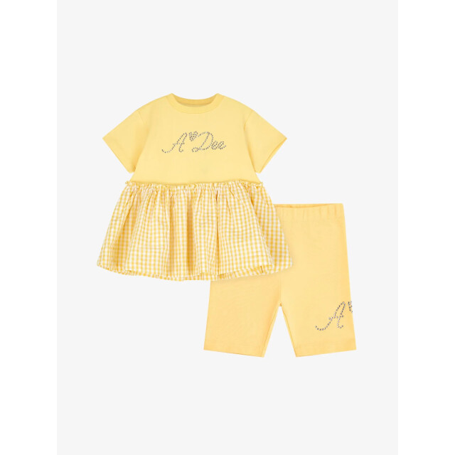 ADee Meisjes set bikershort diana sweet S252513-0760-SWEET-LEMON large