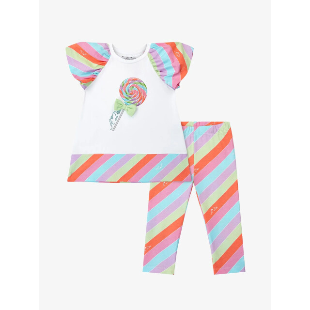 ADee Meisjes set legging eva bright white S253521-1001-BRIGHT-WHITE large