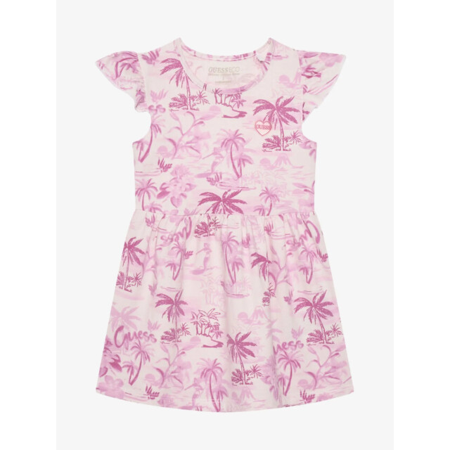 Guess Meisjes jurk aop print K5GK14-K6YW4-P492 large