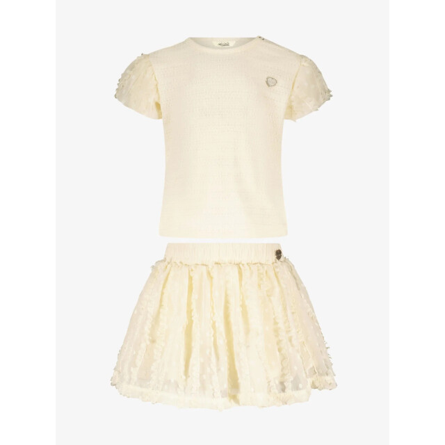 Le Chic Meisjes set tebby dots ruffles C502-7740-012 large