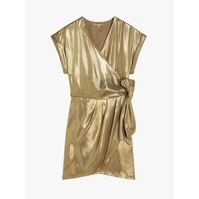 Josh V Dames jurk dya metallic gold JV-2503-0404-006 large
