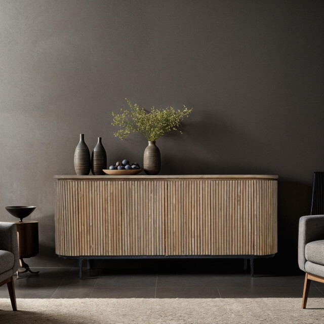 Livingfurn dressoir lausanne teakhout 180cm 2948627 large