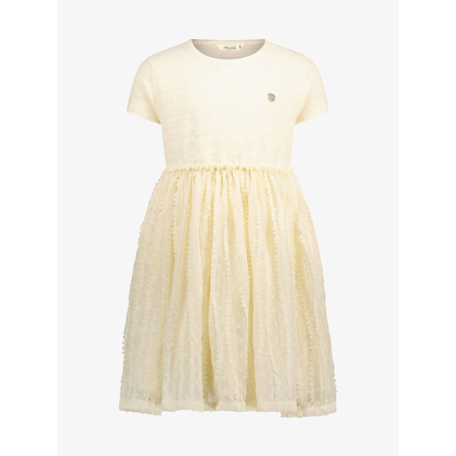 Le Chic Meisjes jurk smoor dots ruffles C502-5866-012 large