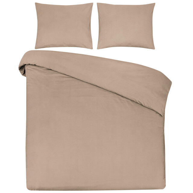 DoubleDry Dekbedovertrek 100% natuurlijk katoen tweepersoons 200x200/220 cm + 2826070 large