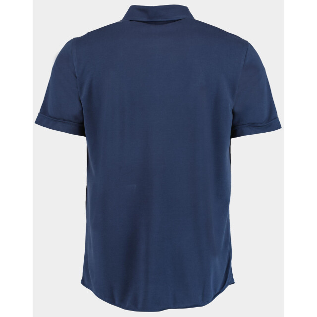 Bos Bright Blue Casual hemd korte mouw easy care kwaliteit 4680/marine 185106 large