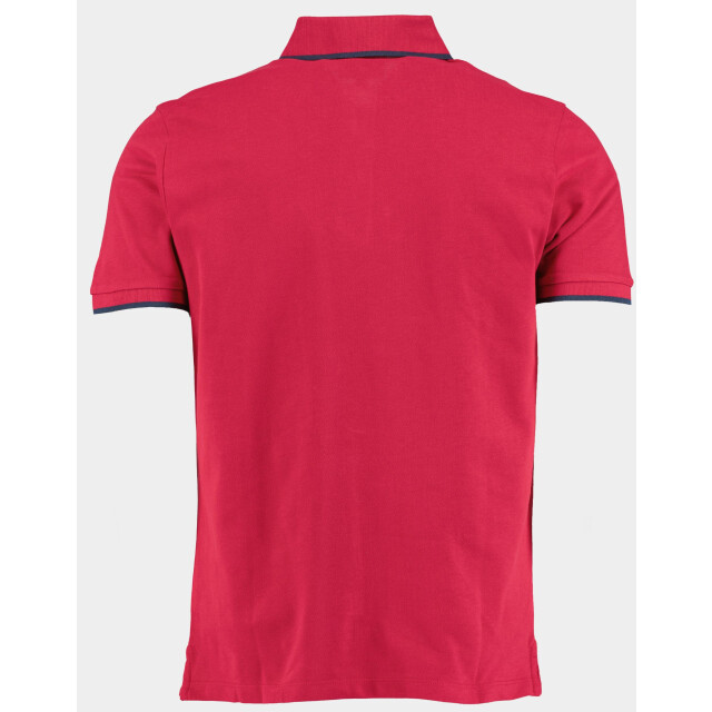 Bos Bright Blue Polo korte mouw polo contrast 2784425/536 onion 191040 large