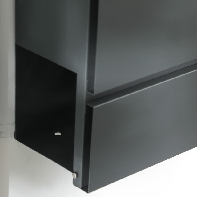 4goodz Wandbrievenbus post met slot en krantenvak - 3195562 large
