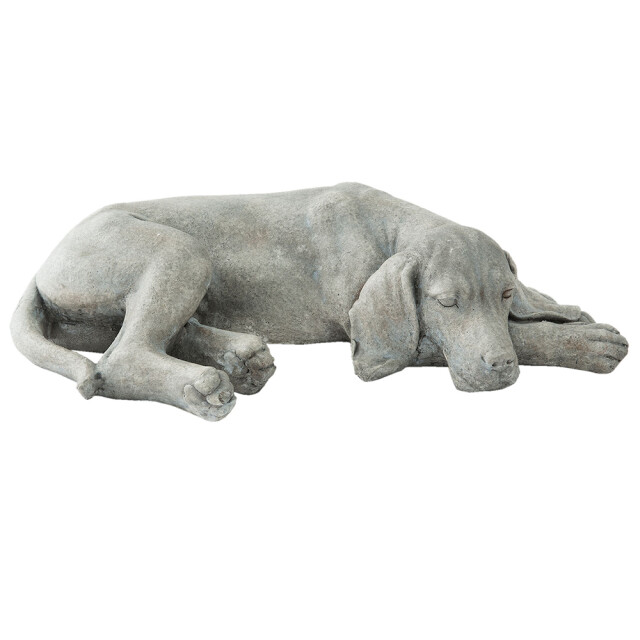 Clayre & Eef Beeld hond 58x35x15 cm polyresin woonaccessoires 1090198 large