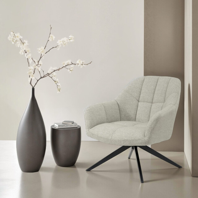 Livingfurn fauteuil tom sand - stof 2948629 large