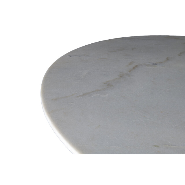 Livingfurn eetkamertafel marble oval spider white 180x90x75 marmer 2936301 large