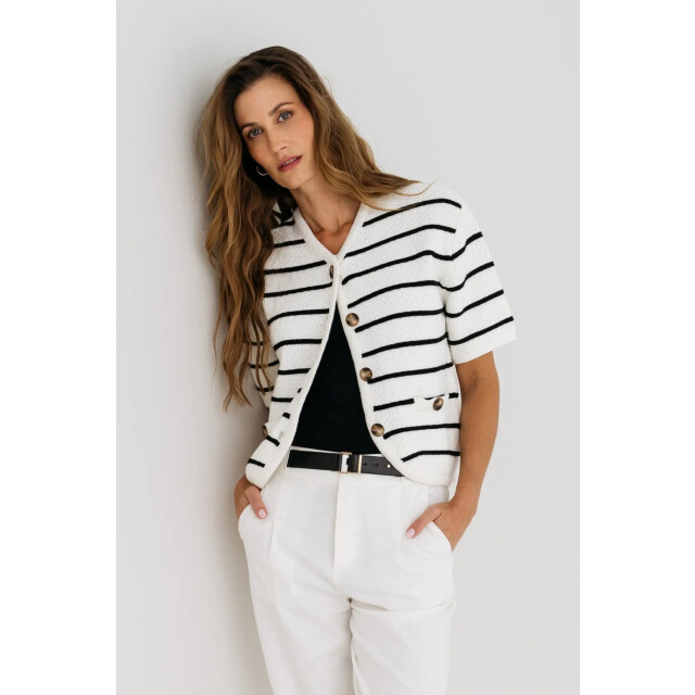 MAICAZZ Nilla-vest offwhite/black su25.65.204 SU25.65.204 large