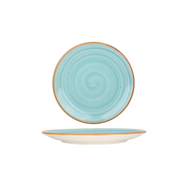 Bonna Dessertbord aqua porselein 23 cm set van 6 3069936 large