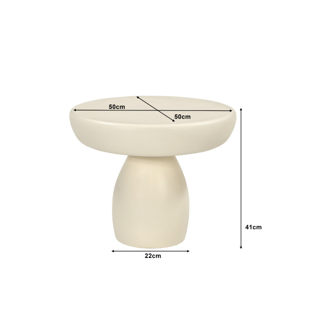 Brix salontafel dune - mdf/beton 50 cm 2945533 large