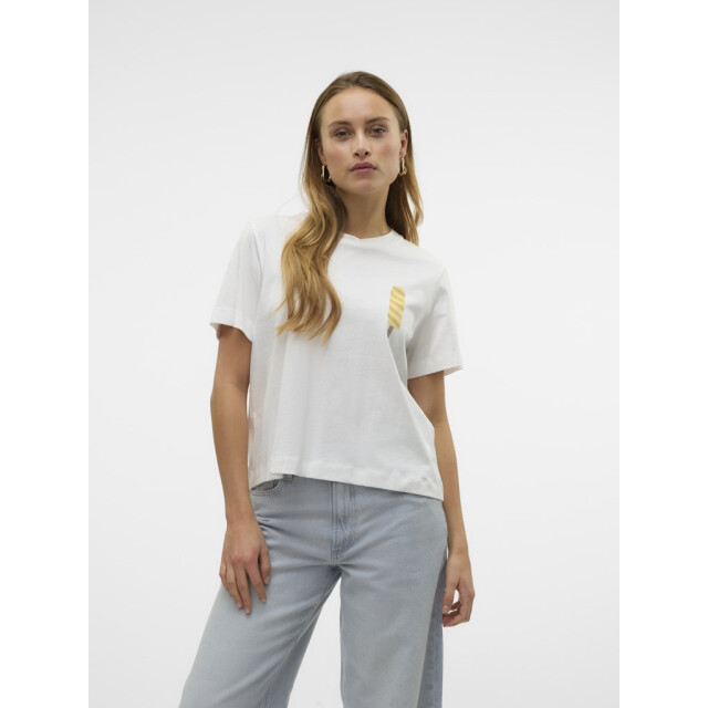 Vero Moda vmberta mette ss top box jrs 10328168 ice cream 06011.112.0149 large