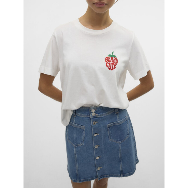 Vero Moda vmberta mette ss top box jrs 10328168 strawberry 06011.112.0150 large
