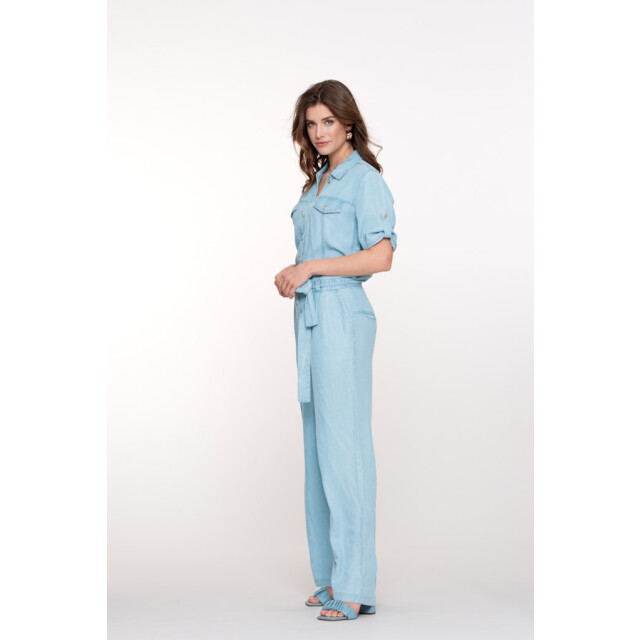 Geisha jumpsuit 51330-10 809 light blue denim 06357.260.0017 large