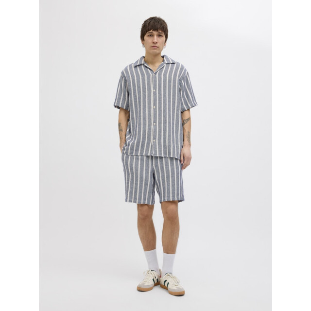 Jack & Jones jpstjaiden coba stripe jog short sr 12274413 ocean cavern 05414.240.0008 large
