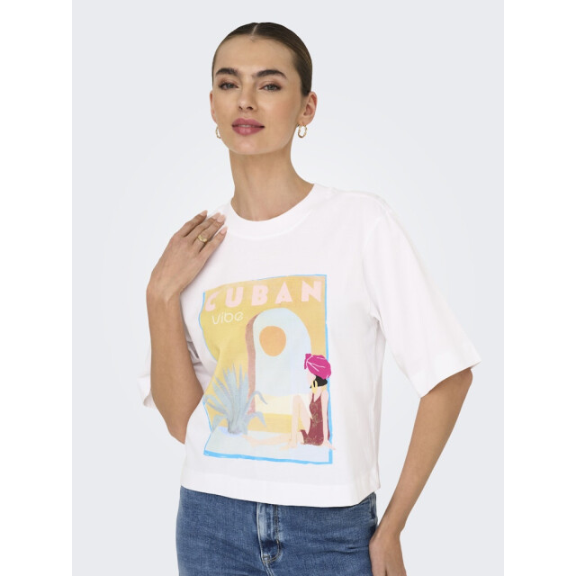 Only onlvega life s/s vibe top box jrs 15349877 cuban 06011.100.0249 large