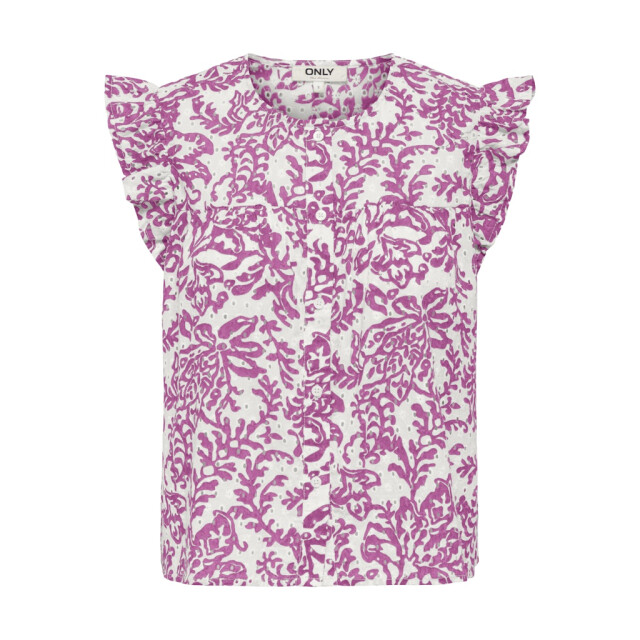 Only onlamanda chanee cap emb top wvn 15350007 spring crocus 06010.626.0107 large